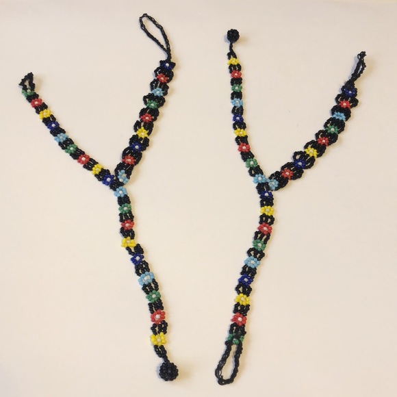 Vintage Native American Beaded Jewelry Set - Picture 10 of 12